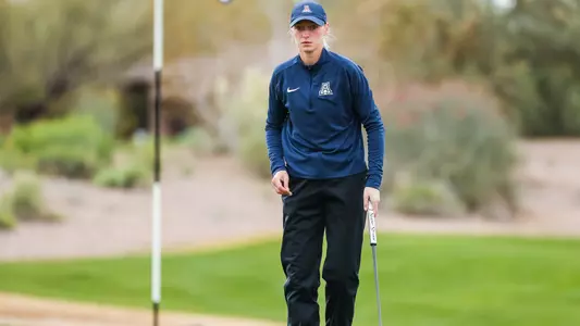 Gile Bite Starkute - GOLD CANYON, ARIZ. -- Women’s golf competes in the Match in the Desert at Superstition Mountain Golf and Country Club.
Jan. 23, 2023.
Photo by Mike Christy / Arizona Athletics