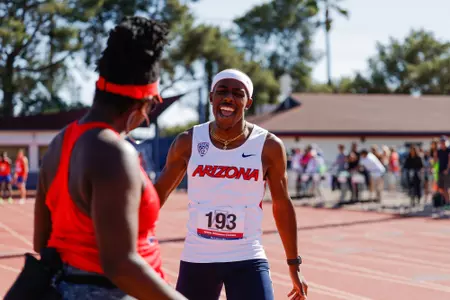 Evan Simmons - TUCSON, ARIZ. -- Track & Field at Willie Williams Classic.
March 25, 2023.
Photo by Ary Frank / Arizona Athletics