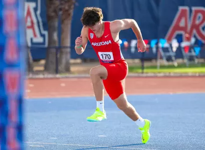 Josh Wade - TUCSON, ARIZ. -- Track and Field competes in the Jim Click Shootout at Roy P. Drachman Stadium.
April 8, 2023.
Photo by Mike Christy / Arizona Athletics