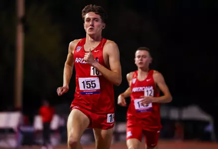 Parker Lehmann - TUCSON, ARIZ. -- Track and Field competes in the Jim Click Shootout at Roy P. Drachman Stadium.
April 8, 2023.
Photo by Mike Christy / Arizona Athletics