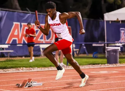 Brian Limage - TUCSON, ARIZ. -- Track and Field competes in the 2023 Desert Heat Classic at Roy P. Drachman Stadium.
April 29, 2023.
Photo by Mike Christy / Arizona Athletics