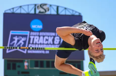 Kristjan Sigfinnsson -SACRAMENTO, CALIF. -- Track and Field NCAA 1st Round Practice Day at Hornet Stadium.
May 23, 2023.
Photo by Marison Bilagody / Arizona Athletics