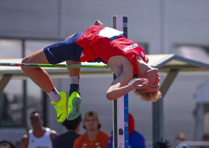 Kristjan Sigfinnsson -SACRAMENTO, CALIF. -- Track and Field NCAA 1st Round Day 3 at Hornet Stadium.
May 26, 2023.
Photo by Marison Bilagody / Arizona Athletics