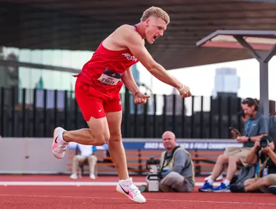 Jared O'Riley - AUSTIN, TEXAS -- Track and Field student-athletes compete in the first day of competition at the 2023 NCAA Outdoor Track and Field Championships at Mike A. Myers Stadium.
June 7, 2023.
Photo by Mike Christy / Arizona Athletics
