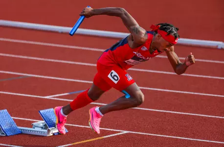 Trayvion White-Austin - AUSTIN, TEXAS -- Track and Field student-athletes compete in the first day of competition at the 2023 NCAA Outdoor Track and Field Championships at Mike A. Myers Stadium.
June 7, 2023.
Photo by Mike Christy / Arizona Athletics