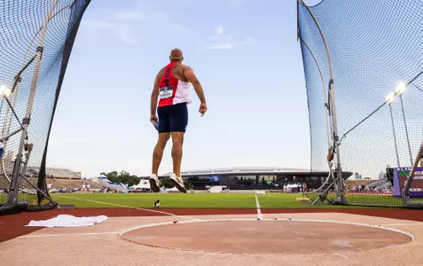 Youssef Koudssi - AUSTIN, TEXAS -- Track and Field student-athletes compete in the third day of competition at the 2023 NCAA Outdoor Track and Field Championships at Mike A. Myers Stadium.
June 9, 2023.
Photo by Mike Christy / Arizona Athletics