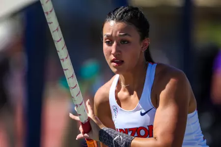 Malaya Abueg - TUCSON, ARIZ. -- Track and Field competes in the 2023 Desert Heat Classic at Roy P. Drachman Stadium.
April 29, 2023.
Photo by Mike Christy / Arizona Athletics