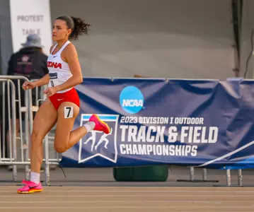 Alisa Lyesina -SACRAMENTO, CALIF. -- Track and Field NCAA 1st Round Day 2 at Hornet Stadium.
May 25, 2023.
Photo by Marison Bilagody / Arizona Athletics
