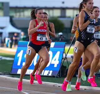 Alisa Lyesina -SACRAMENTO, CALIF. -- Track and Field NCAA 1st Round Day 4 at Hornet Stadium.
May 27, 2023.
Photo by Marison Bilagody / Arizona Athletics
