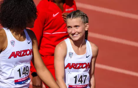 Johnnie Mitchell - TUCSON, ARIZ. -- Track and Field competes in the 2023 William Williams Classic at Drachman Stadium.
March 25, 2023.
Photo by Mike Christy / Arizona Athletics