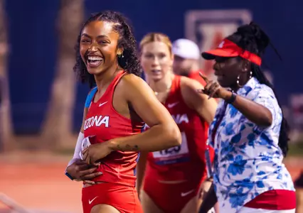 Lauryn Ford - TUCSON, ARIZ. -- Track and Field competes in the Jim Click Shootout at Roy P. Drachman Stadium.
April 8, 2023.
Photo by Mike Christy / Arizona Athletics