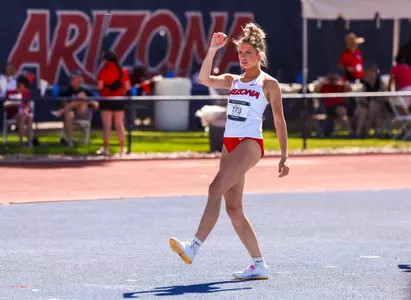 Paris Mikinski - TUCSON, ARIZ. -- Track and Field competes in the 2023 Desert Heat Classic at Roy P. Drachman Stadium.
April 29, 2023.
Photo by Mike Christy / Arizona Athletics