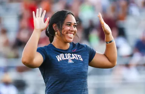 Tapenisa Havea - AUSTIN, TEXAS -- Track and Field student-athletes compete in the final day of competition at the 2023 NCAA Outdoor Track and Field Championships at Mike A. Myers Stadium.
June 10, 2023.
Photo by Mike Christy / Arizona Athletics