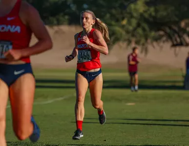 Johnnie Mitchell -TUCSON, ARIZ. -- Cross Country Dave Murray Invitational at Randolph Golf Course.
Sept. 29, 2023.
Photo by Marison Bilagody / Arizona Athletics