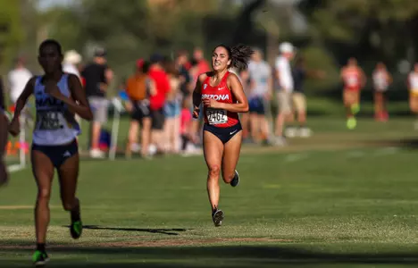 Sailor Hutton - TUCSON, ARIZ. -- Cross country competes in the Dave Murray Invitational at Randolph Golf Course.
Sept. 29, 2023.
Photo by Mike Christy / Arizona Athletics