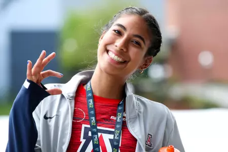 Diana Ramos — EUGENE, ORE. — Arizona Wildcats Track and Field competes in day three of the 2022 Pac-12 Track and Field Championships at Hayward Field.
May 15, 2022.
Photo by Simon Asher / Arizona Athletics