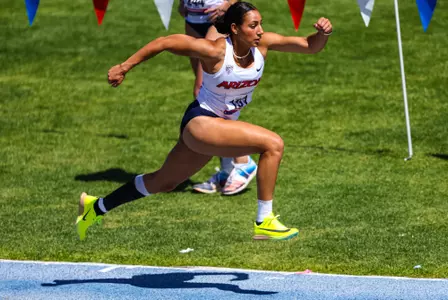 Rylee Perkins - TUCSON, ARIZ. -- Track and Field competes in the 2023 William Williams Classic at Drachman Stadium.
March 25, 2023.
Photo by Mike Christy / Arizona Athletics
