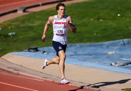 Logan Hasher - TUCSON, ARIZ. -- Track and Field competes in the 2023 William Williams Classic at Drachman Stadium.
March 25, 2023.
Photo by Mike Christy / Arizona Athletics