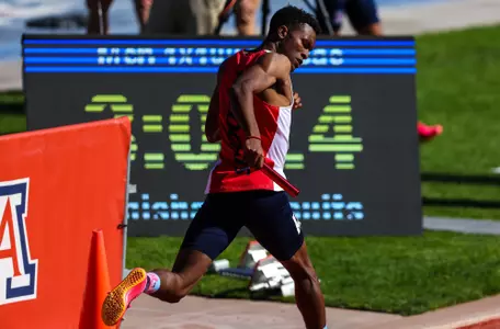 Isaac Davis - TUCSON, ARIZ. -- Track and Field competes in the 2023 William Williams Classic at Drachman Stadium.
March 25, 2023.
Photo by Mike Christy / Arizona Athletics
