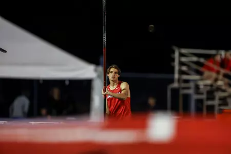 Jacob Kauffman - TUCSON, ARIZ. -- Track and Field competes in the Jim Click Shootout at Roy P. Drachman Stadium.
April 8, 2023.
Photo by Madison Farwell / Arizona Athletics