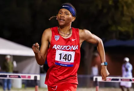 Julius Cheek - TUCSON, ARIZ. -- Track and Field competes in the Jim Click Shootout at Roy P. Drachman Stadium.
April 8, 2023.
Photo by Mike Christy / Arizona Athletics