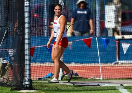 Mackenna Orie - TUCSON, ARIZ. -- Track and Field competes in the 2023 Desert Heat Classic at Roy P. Drachman Stadium.
April 29, 2023.
Photo by Mike Christy / Arizona Athletics