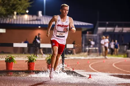 Brandon Bounds - TUCSON, ARIZ. -- Track and Field competes in the 2023 Desert Heat Classic at Roy P. Drachman Stadium.
April 29, 2023.
Photo by Mike Christy / Arizona Athletics