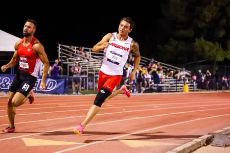 Joseph Green - TUCSON, ARIZ. -- Track and Field competes in the 2023 Desert Heat Classic at Roy P. Drachman Stadium.
April 29, 2023.
Photo by Mike Christy / Arizona Athletics