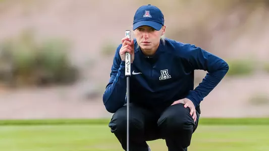 Gile Bite Starkute - GOLD CANYON, ARIZ. -- Women’s golf competes in the Match in the Desert at Superstition Mountain Golf and Country Club.
Jan. 23, 2023.
Photo by Mike Christy / Arizona Athletics