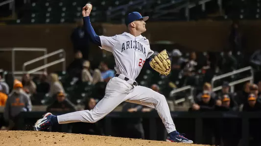 TJ Nichols - SCOTTSDALE, ARIZ. -- Baseball vs. Tennessee in the MLB Desert Invitational at Salt River Fields at Talking Stick.
Feb. 17, 2023.
Photo by Mike Christy / Arizona Athletics