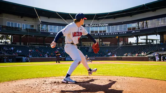 Aiden May - MESA, ARIZ. -- Baseball vs. UC-San Deiego in the MLB Desert Invitational at Sloan Park.
Feb. 20, 2023.
Photo by Mike Christy / Arizona Athletics