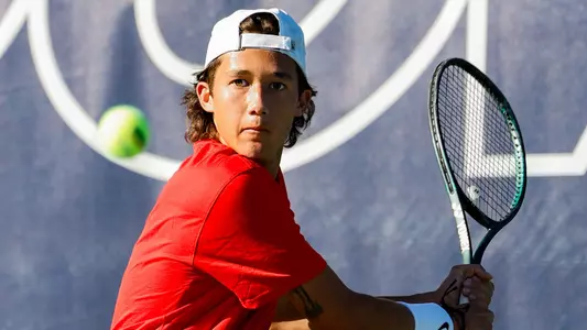 TUCSON, ARIZ. -- Men’s Tennis vs. San Diego.
Feb. 5, 2023.
Photo by Ary Frank / Arizona Athletics