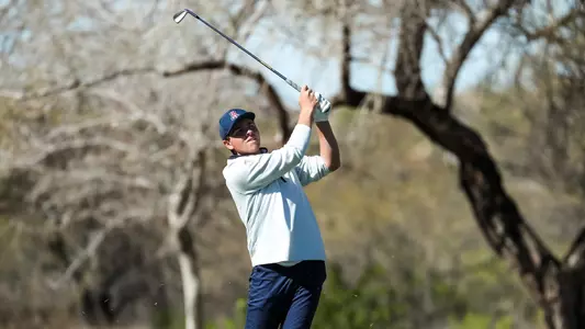 Chaz Aurilia - TUCSON, ARIZ. -- Men’s golf competes in the Arizona Thunderbirds Intercollegiate at Tucson Country Club.
Jan. 30, 2023.
Photo by Mike Christy / Arizona Athletics