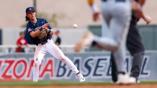 Nik McClaughry - TUCSON, ARIZ. — Baseball vs. Cal at Hi Corbett Field March 11, 2023.
Photo by Madison Farwell / Arizona Athletics