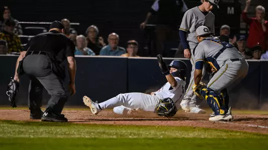 Nik McClaughry — Tucson, Ariz. -- Baseball vs. California at Hi-Corbett Stadium.
March 10, 2023.
Photo by Isaiah Willhoite / Arizona Athletics