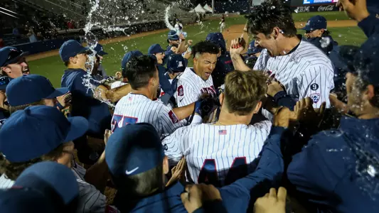 Chase Davis --- TUCSON, ARIZ. -- Baseball vs. ASU April 22, 2022.
Photo by Mike Mattina / Arizona Athletics