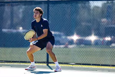 Inaki Cabrera-Bello - TUCSON, ARIZ. —Men’s Tennis vs. NAU at Robson Tennis Center March 3, 2023.
Photo by Madison Farwell / Arizona Athletics
