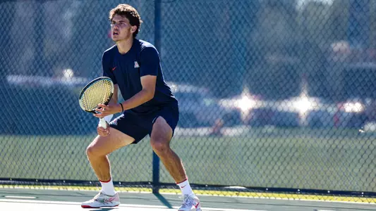 Inaki Cabrera-Bello - TUCSON, ARIZ. —Men’s Tennis vs. NAU at Robson Tennis Center March 3, 2023.
Photo by Madison Farwell / Arizona Athletics