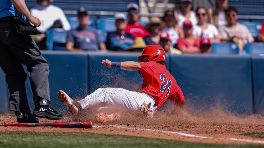Mason White -TUCSON, ARIZ. -- Baseball vs Washington, Game 3 at Hi Corbett Field.
April 8, 2023.
Photo by Marison Bilagody / Arizona Athletics