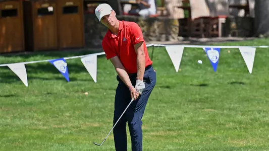 April 29, 2023; Stanford, California, USA; Men's Golf; University of Arizona Wildcats at the third round of the 2023 PAC-12 Men's Golf Championships at Stanford Golf Course. (Mandatory credit: Robert Edwards/KLC fotos)
