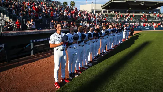 Tony Bullard (3) - TUCSON, ARIZ. -- Baseball vs Washington game 2 at Hi Corbett Field.
April 7, 2023.
Photo by Rebecca Sasnett / Arizona Athletics