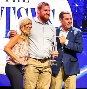Dave Heeke with Talie and Jordan Geist