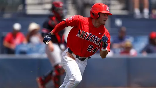 Mason White - TUCSON, ARIZ. -- Baseball vs Utah, Game 3 at Hi-Corbett Field
April 23, 2023.
Photo by Catherine Regan / Arizona Athletics