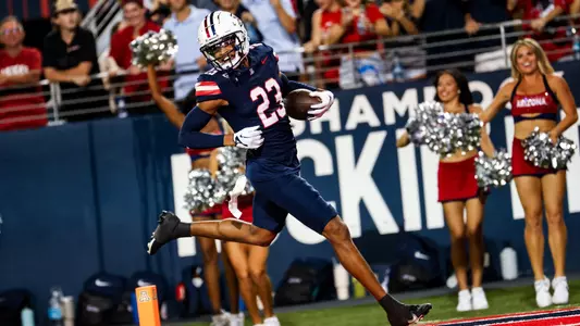 cornerback Tacario Davis (23) - TUCSON, ARIZ. -- Football vs. NAU.
Sept. 2, 2023.
Photo by Ary Frank / Arizona Athletics