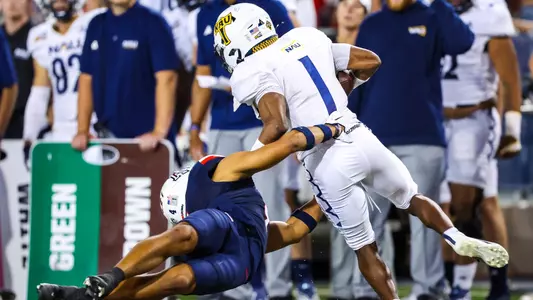 safety Isaiah Taylor (4) - TUCSON, ARIZ. -- Football vs. Northern Arizona University at Arizona Stadium.
Sept. 2, 2023.
Photo by Mike Christy / Arizona Athletics