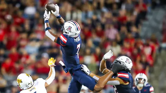 cornerback Ephesians Prysock (7) - TUCSON, ARIZ. -- Arizona Football vs NAU at Arizona Stadium.
Sept. 2, 2023.
Photo by Rebecca Sasnett / Arizona Athletics