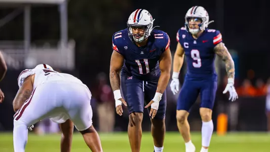 defensive end Taylor Upshaw (11) - STARKVILLE, MISS. -- Football vs. Mississippi State at Davis Wade Stadium.
Sept. 9, 2023.
Photo by Mike Christy / Arizona Athletics