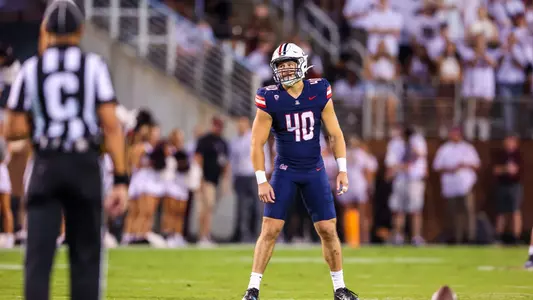 linebacker Ammon Allen (40) - STARKVILLE, MISS. -- Football vs. Mississippi State at Davis Wade Stadium.
Sept. 9, 2023.
Photo by Mike Christy / Arizona Athletics