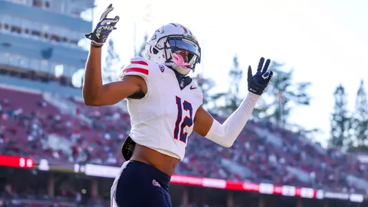 safety Genesis Smith (12) - Stanford, CALIF. -- Football vs Stanford at Stanford Stadium.
Sept. 23, 2023.
Photo by Rebecca Sasnett / Arizona Athletics