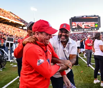 Dave Heeke at Arizona Stadium